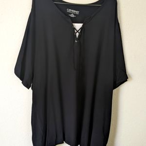 Catherines Black 5x Suprema collection pull over